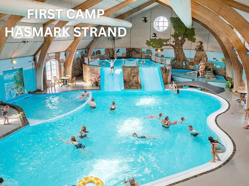 Camping med pool